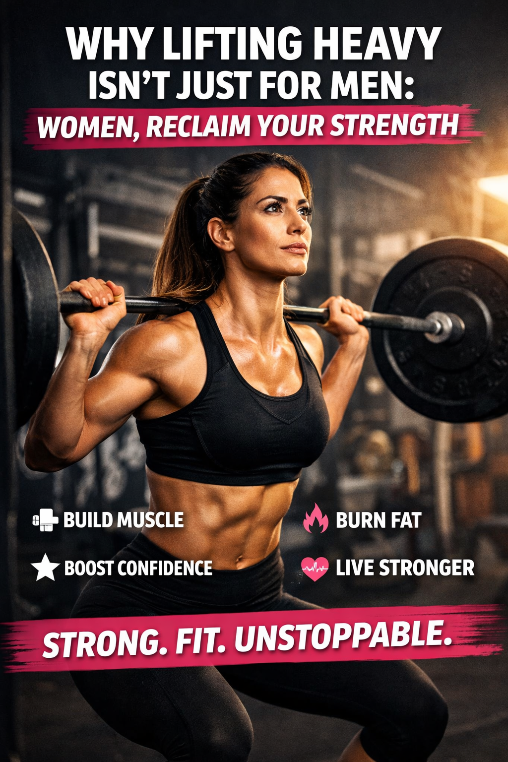 Why Lifting Heavy Isn’t Just for Men: Women, Reclaim Your Strength