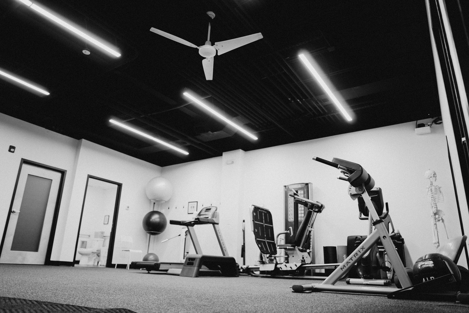 ANTIOX training room with strength equipment and space for coached movement in Hagerstown