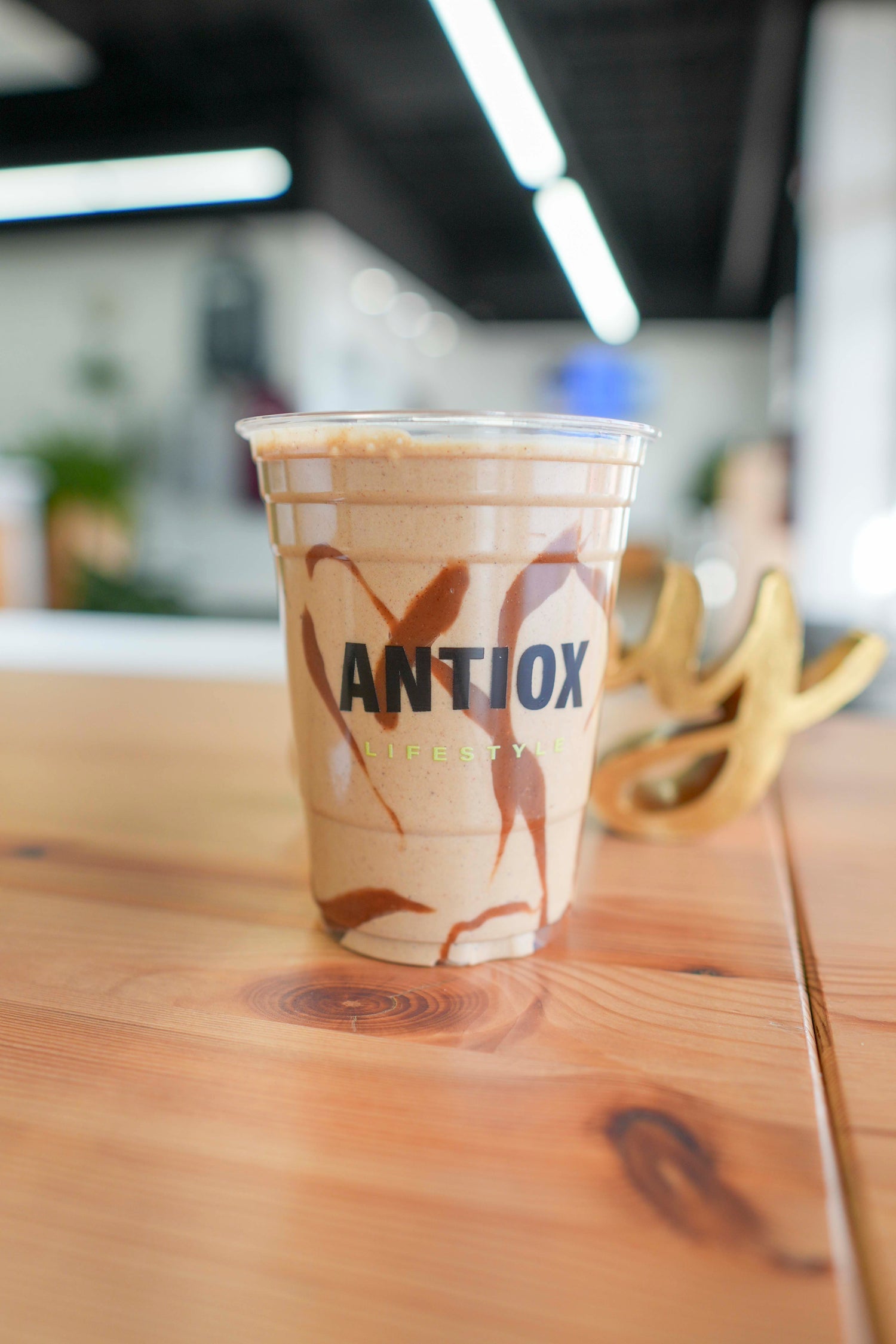 An ANTIOX smoothie served at the Hagerstown juice bar